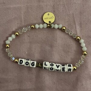 Little Words Project Dog Lover Bracelet